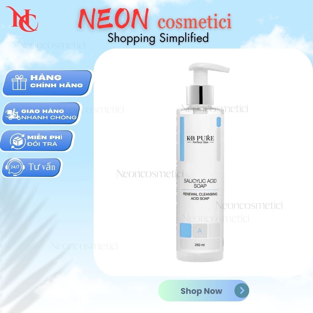 [Công ty] GEL KB PURE SALICYLIC ACID SOAP (BHA)