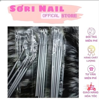 Cọ silicon 2 đầu đa năng (bộ 5 cây)