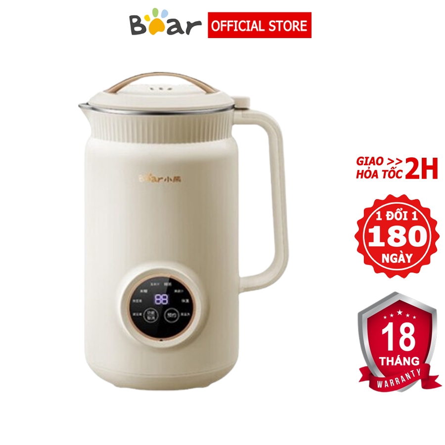  Máy làm sữa hạt 1L Bear DJJ-D06W5 9 chức năng xay nấu sữa hạt xay sinh tố đa năng – BH 6-18 tháng 