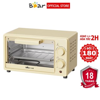  Lò nướng điện mini 10L Bear lò nướng bánh mini thiết kế nhỏ gọn tiện dụng – Bảo hành 6-18 tháng 