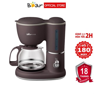 Máy pha cafe mini Bear KFJ-A06K1/A06Q1, máy pha cà phê mini tự động dung tích 600ml – BH 6-18 tháng