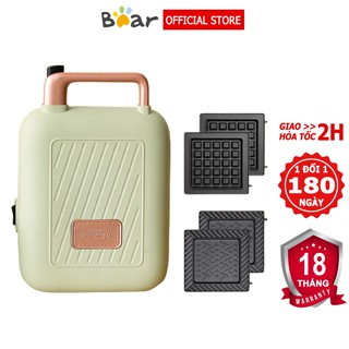 Máy nướng bánh đa năng Bear nướng bánh Sandwich, Waffle, rán trứng, xúc xích – Bảo hành 6-18 tháng