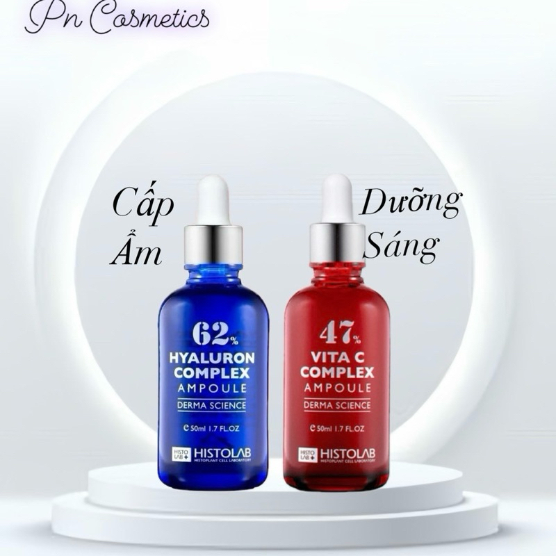 [Hàng Cty]TINH CHẤT DƯỠNG TRẮNG DA VITAMIN C COMPLEX AMPOULE 47% Histolab
