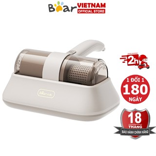Máy hút bụi giường nệm Bear CMY-D03M5 khử khuẩn tia UV, hút bụi mịn, hút tóc, hút lông chó mèo