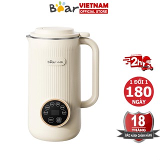 Máy làm sữa hạt 600ml Bear DJJ-D06X3, 6 chức năng, xay nấu sữa hạt, xay sinh tố –Bảo hành 6-18 tháng