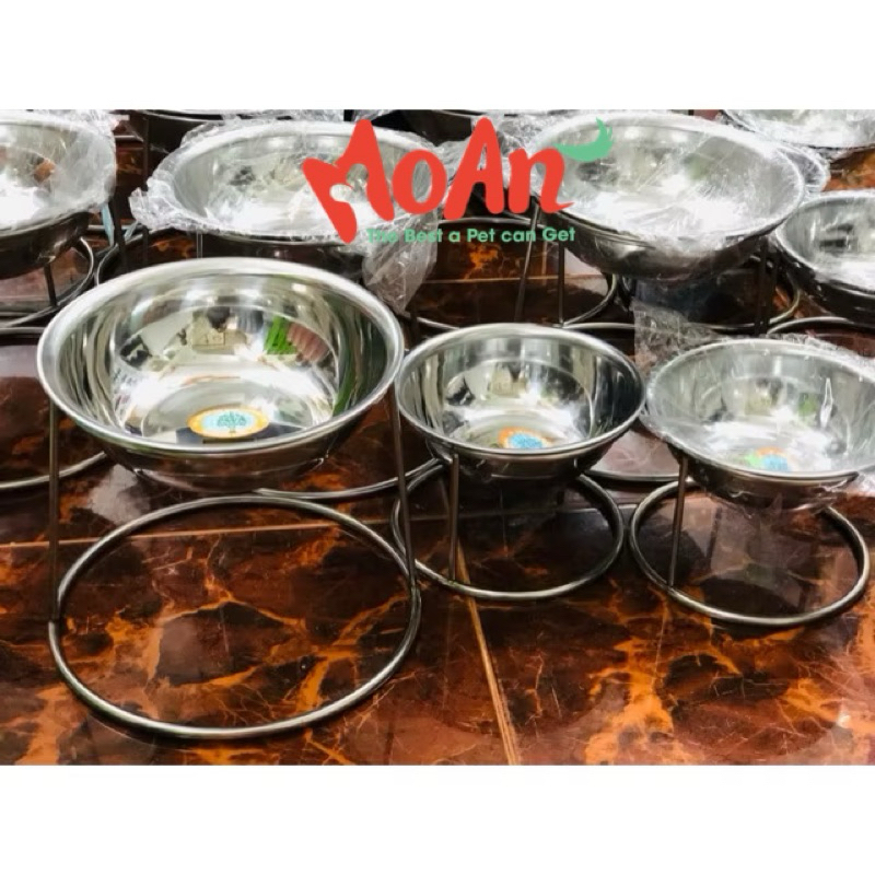 BÁT ĂN/ CHÉN ĂN kèm Chân Đế Inox
