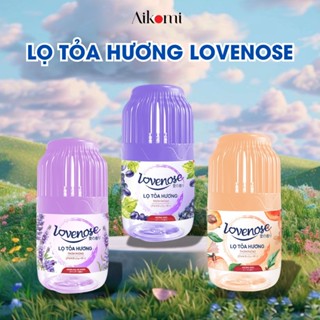 Lọ tinh dầu tỏa hương thơm LOVENOSE thế hệ mới để phòng ngủ, Sáp thơm tự nhiên, dễ chịu khử mùi nhà vệ sinh 250ml