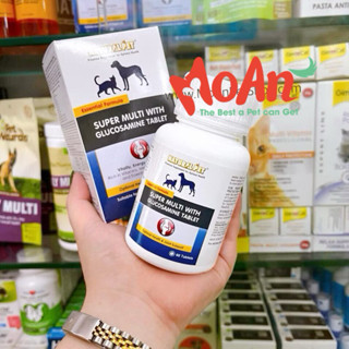  Bổ Dung Khoẻ Cơ Khớp Glucosamin Cho Chó PETS Hip & Joint For Dog PET NATURAL- Hộp 60 viên 