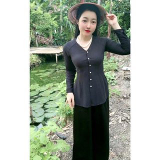 BỘ BÀ BA VOAN CHUNG MÀU, MỀM MỊN ,MỎNG, MÁT