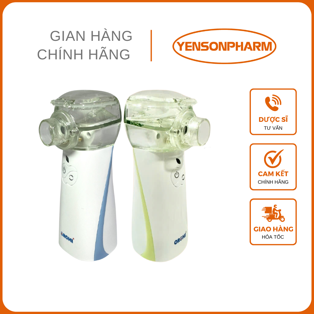 Máy xông khí dung nano siêu âm cầm tay OROMI LT - N200 và LT - N210 (Pin AA, Xạc Pin))