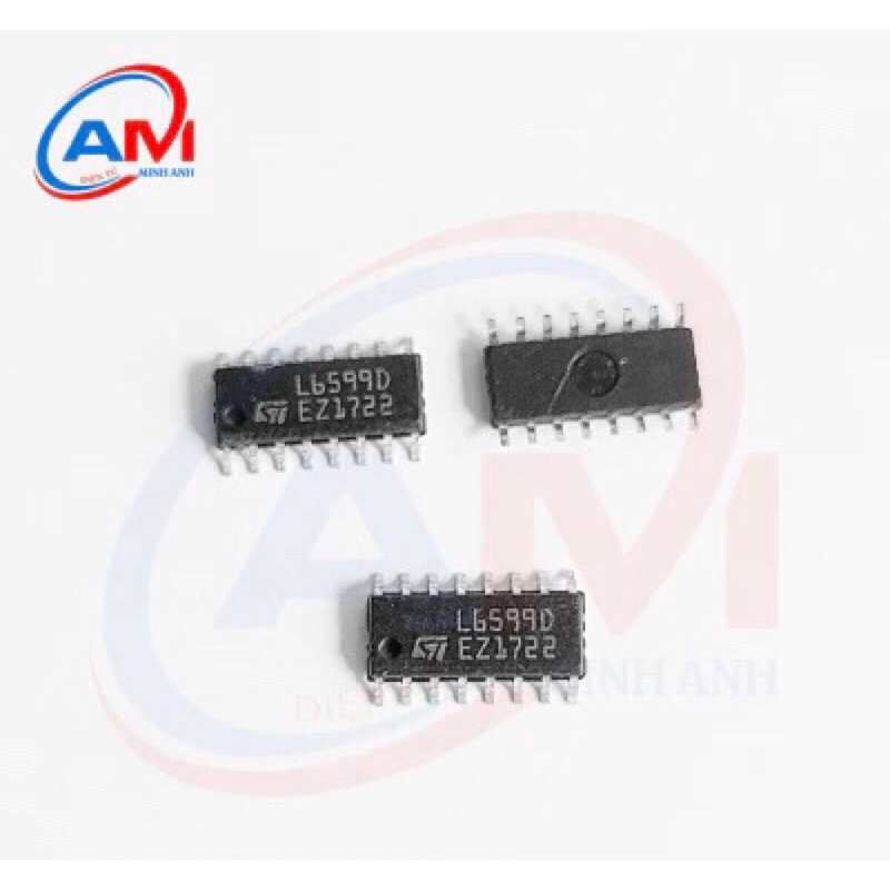 [1 CON] (SOP) IC Dán L6599 SOP-16 (SMD) (L6599D 6599)