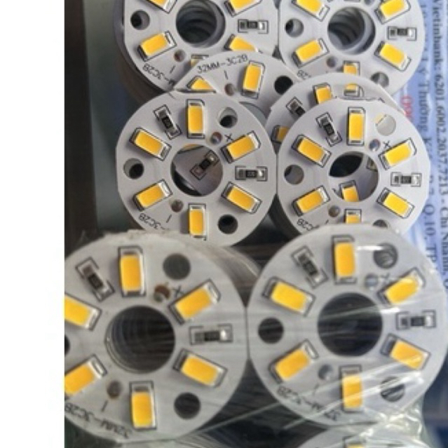 Vỉ led 3w -12v (TRẮNG-VÀNG-ĐỎ -LÁ-DƯƠNG)