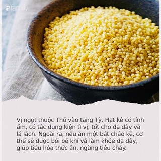 1kg Hạt kê nếp vàng Nghệ An (đã tách vỏ) thơm ngon