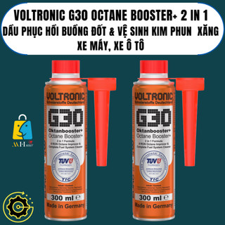 VOLTRONIC G30 OCTANE BOOSTER+ 2 IN 1 là phụ gia xăng cao cấp - VOLTRONIC - CHAI 300ML