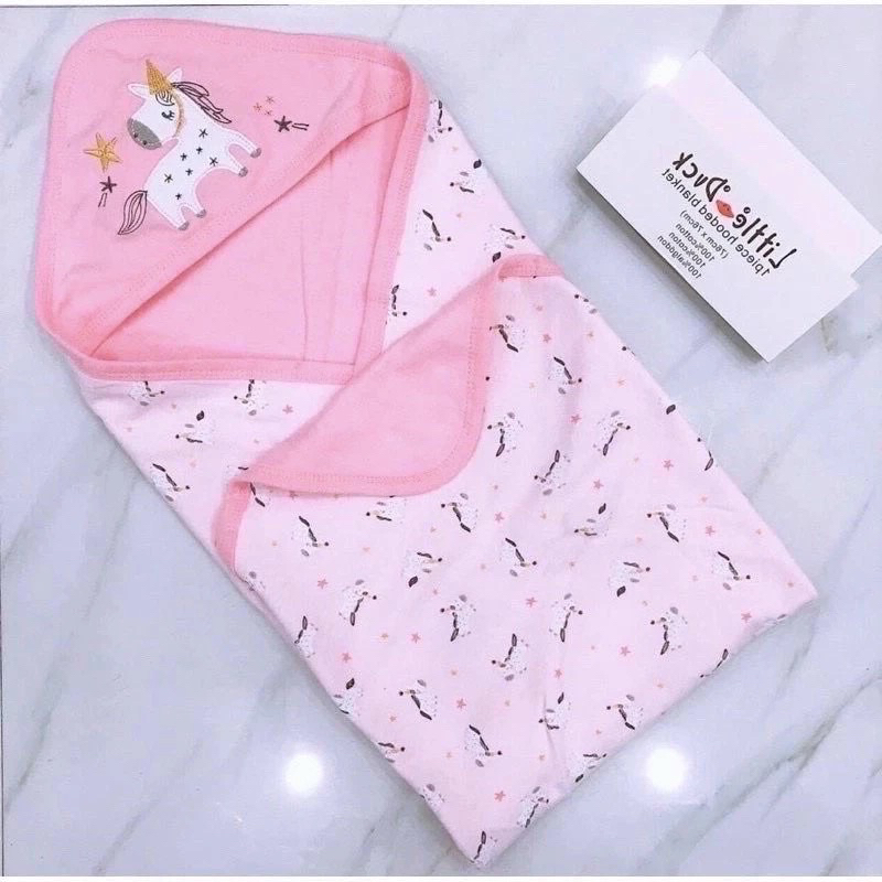 Ủ choàng cotton Little Duck