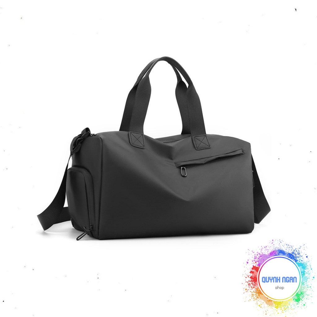 Túi du lịch tập thể thao gym yoga chất liệu cao cấp chống thấm chống xước có ngăn đựng giày
