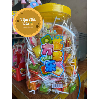  sỉ lọ 200 que kẹo mút trái cây mix vị siêu ngon cho bé Ăn Vặt Chua Snack Chua Snack 