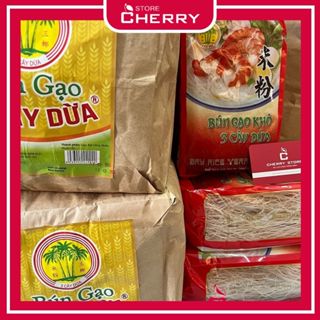 Sỉ 1 cây Bún Gạo Khô 3 Cây Dừa 500g