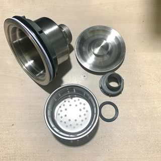 Bầu Xả Chậu Rửa Chén Bát inox 304 Phi 110mm, 140mm