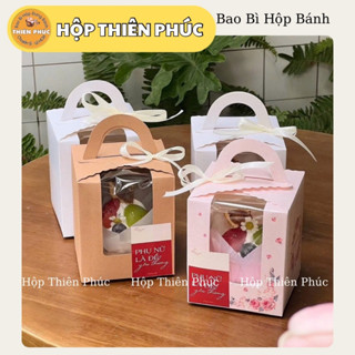 50 Hộp giấy đựng 1 ly cupcake tặng quà cho bé ngày 1/6 - đựng bánh kem mini - ly tiramisu - quà tặng