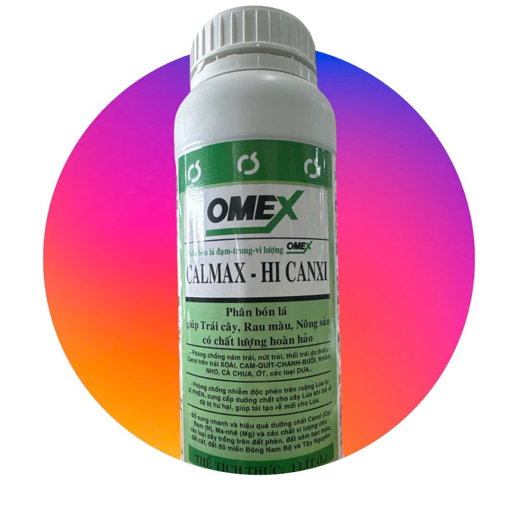 BOLY OMEX CALMAX HI CANXI ANH QUỐC CHAI LÍT