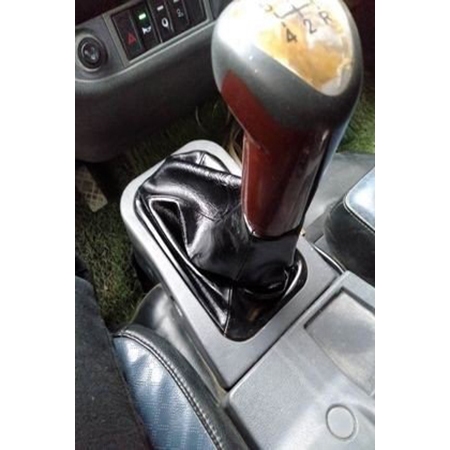 Bao da chắn bụi cần số xe ben Thaco Forland FD850 da bò thật không bong nổ da