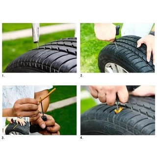 Bộ dụng cụ vá xe không ruột.