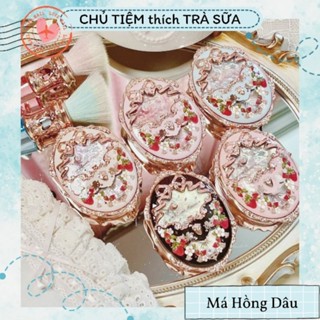 [SẴN - Hỏa Tốc HCM] Má Hồng Dâu Tây Strawberry Rococo Flower Knows Họa Tiết Dâu In Nổi