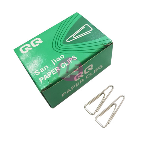 Kẹp giấy tam giác sắt C62 (Hộp nhỏ)