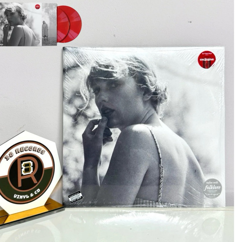 Đĩa than Taylor Swift - folklore (Target Exclusive)- 2LP Red Vinyl