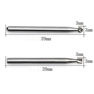 Dụng cụ khắc gỗ 6 mũi, trục 3.17mm, phay, đục đẽo tỉ mỉ, dùng cho máy khắc thông dụng