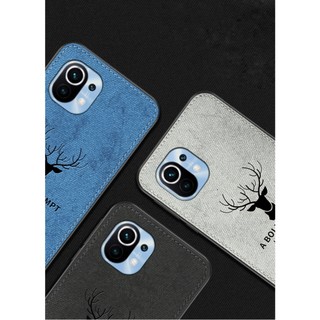 Ốp lưng Redmi Note 8 / Note 8 Pro / Note 7 / Note 11s 5G  / Note 11 Pro China 5G / Note 11 Pro Plus vân vải đầu hươu