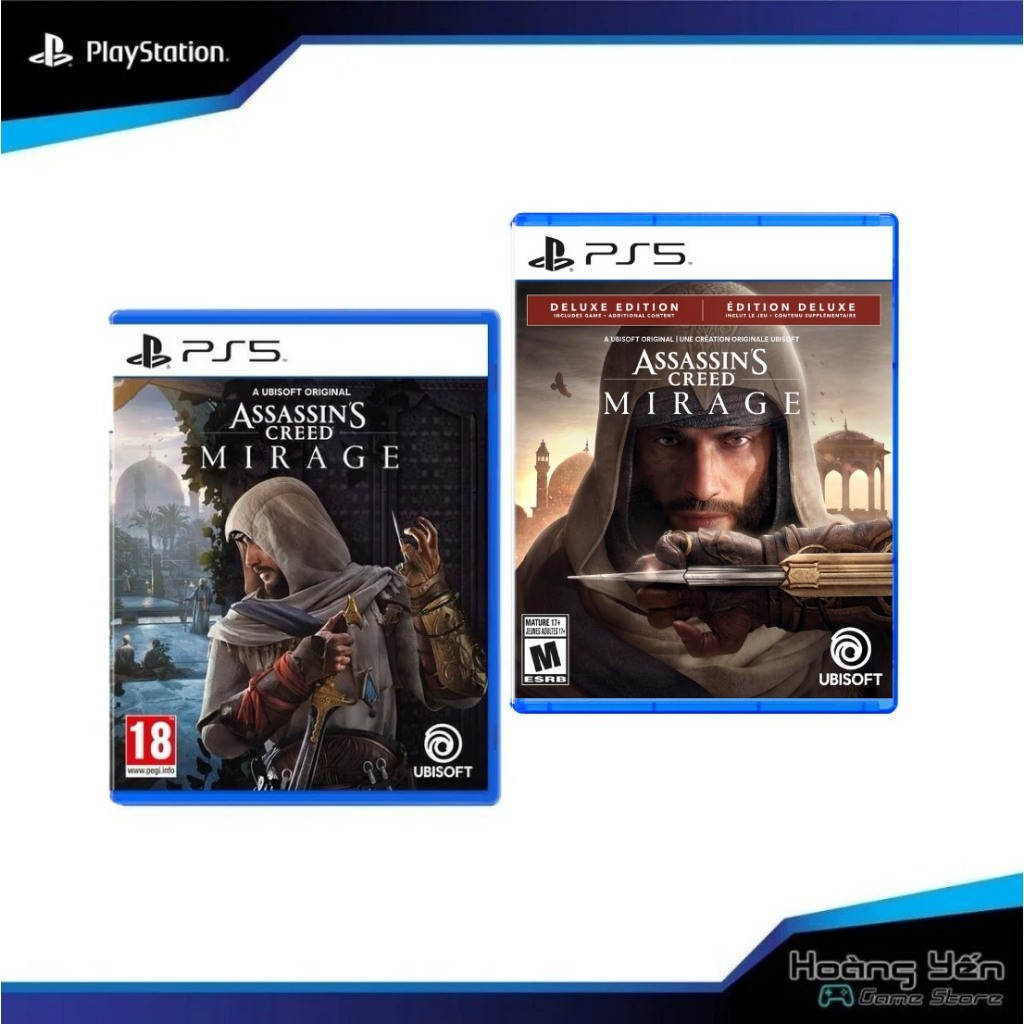Đĩa Game Assassin's Creed Mirage Ps5
