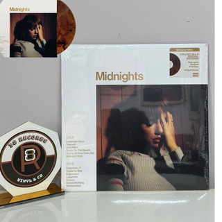  Đĩa Than Taylor Swift - Midnights: Mahogany Edition  Vinyl  - có cấn góc nhẹ 