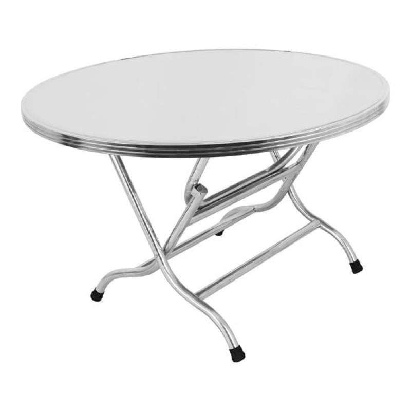 Bàn inox WIN tròn 80cm-1M-1m2 NGỒI GHẾ THẤP - NGỒI GHẾ CAO