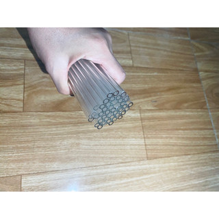 Ống hút thuỷ tinh combo 50 trắng giá sỉ