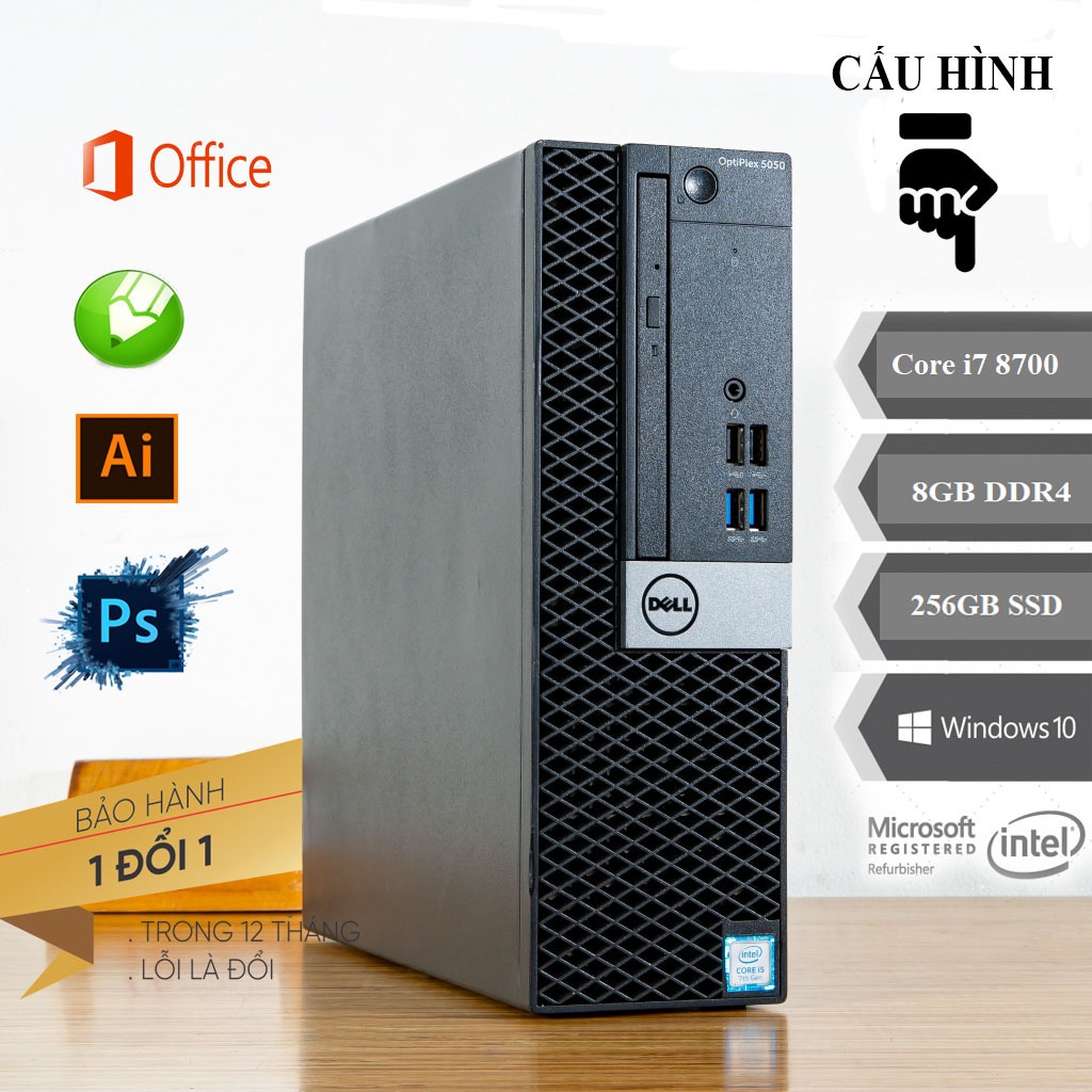 Thùng Máy tính Đồng Bộ HP/Dell Core i7. core I5 .core I3 , dòng máy tính Sff cho văn phòng