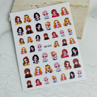 sticker dán móng , hình dán móng nail
