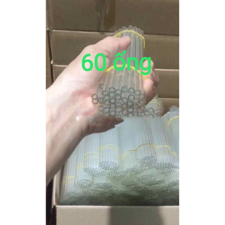Ống hút thuỷ tinh combo 60 trắng giá sỉ