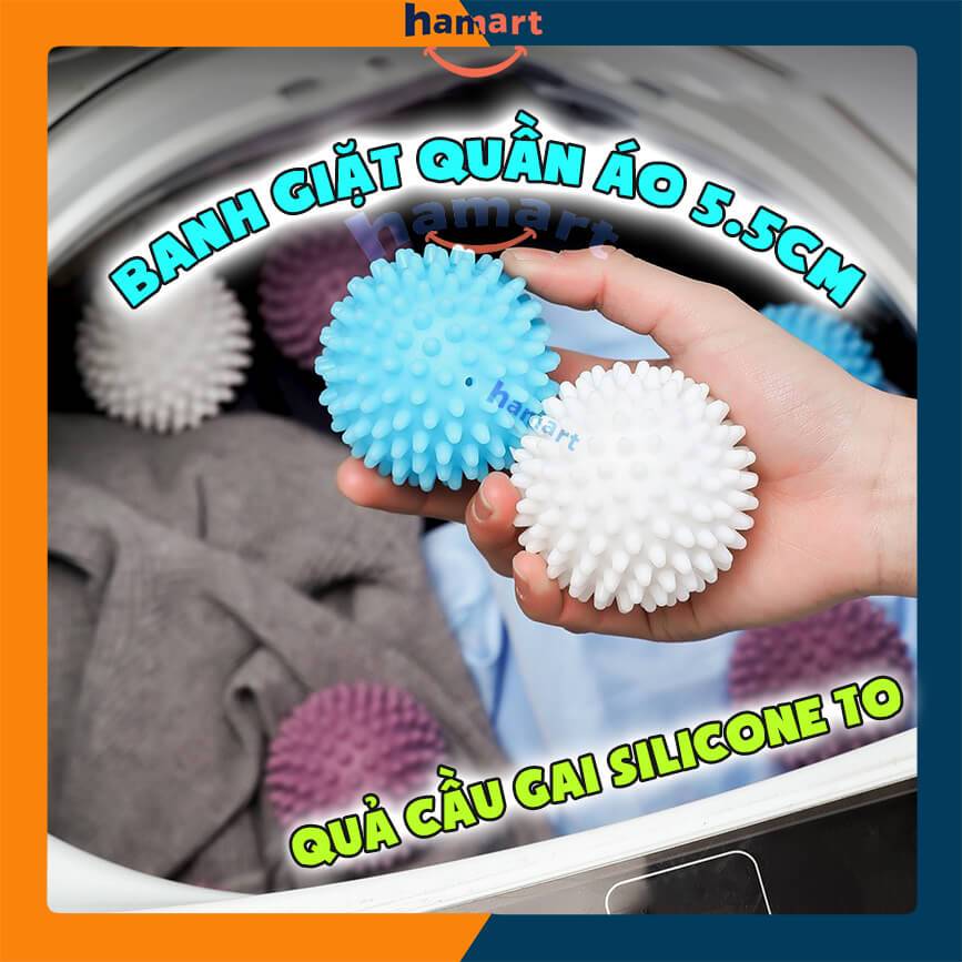 Bóng Giặt Quần Áo Cỡ Lớn Bóng Giặt Đồ Sinh Học Cầu Gai Chống Nhăn Chống Rối Siêu Sạch