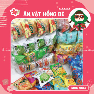 [BỊCH 20 GÓI] Bim bim Oishi (GÓI MINI 6G) đủ vị lựa chọn hàng chính hãng, đồ ăn vặt