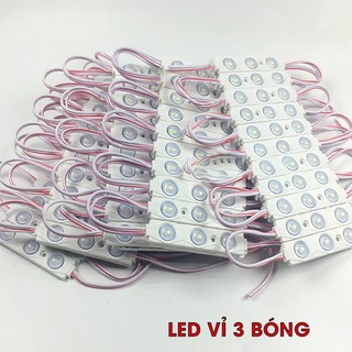 Đèn Led Hắt 3 bóng 5054 6011 điện 12v (20 led/ vỉ )