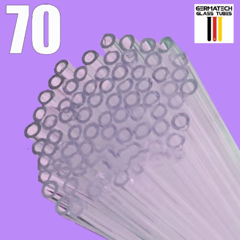 Ống hút thuỷ tinh combo 70 trắng giá sỉ