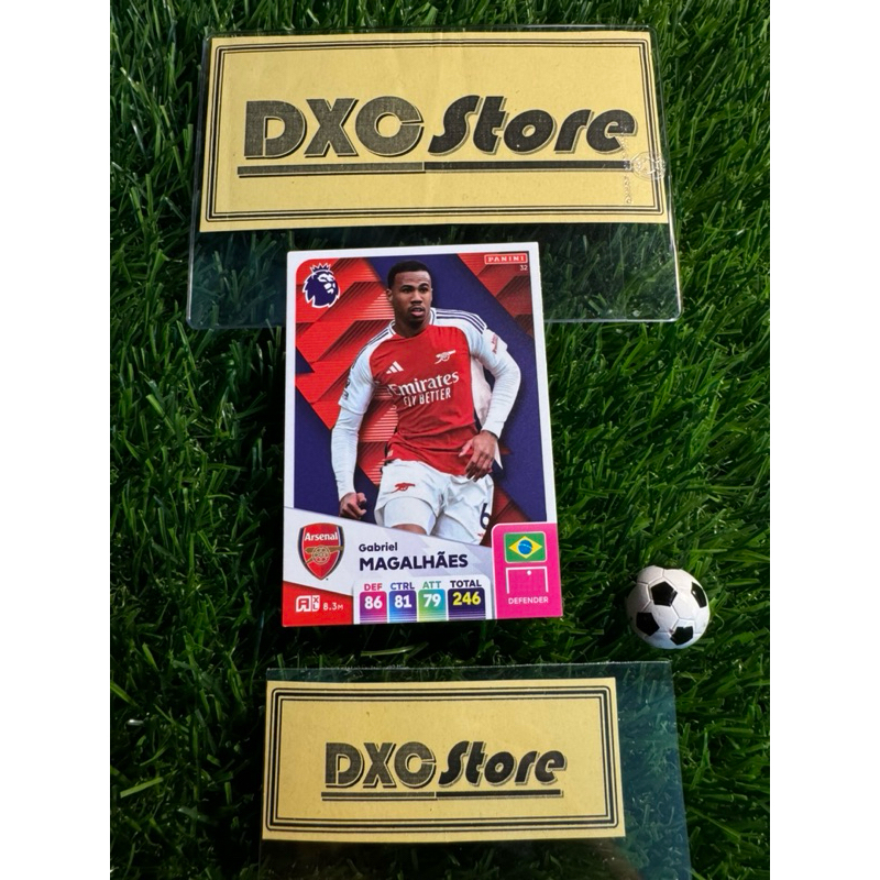 [ CHÍNH HÃNG ] - PANINI ADRENALYN XL PREMIER LEAGUE 2025 - GABRIEL MAGALHAES (ARSENAL)