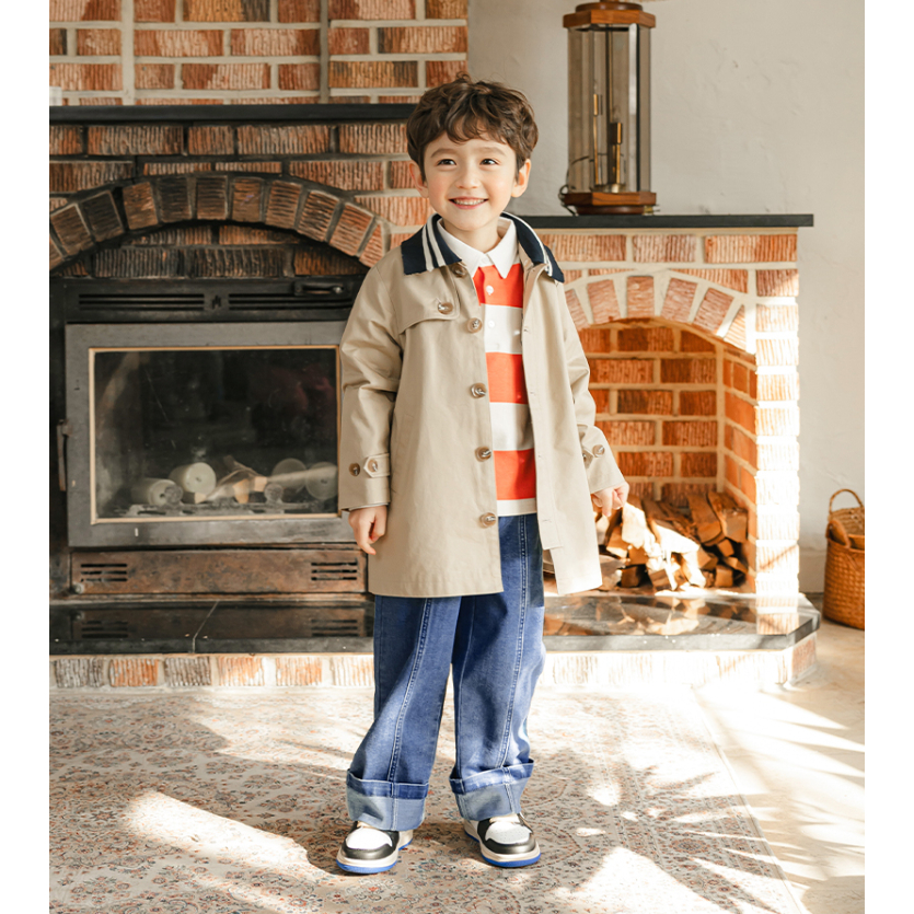 [VNXK chính hãng] Áo khoác cho bé xuất Hàn dư xịn Owleybarn (kakhi,13-55kg)