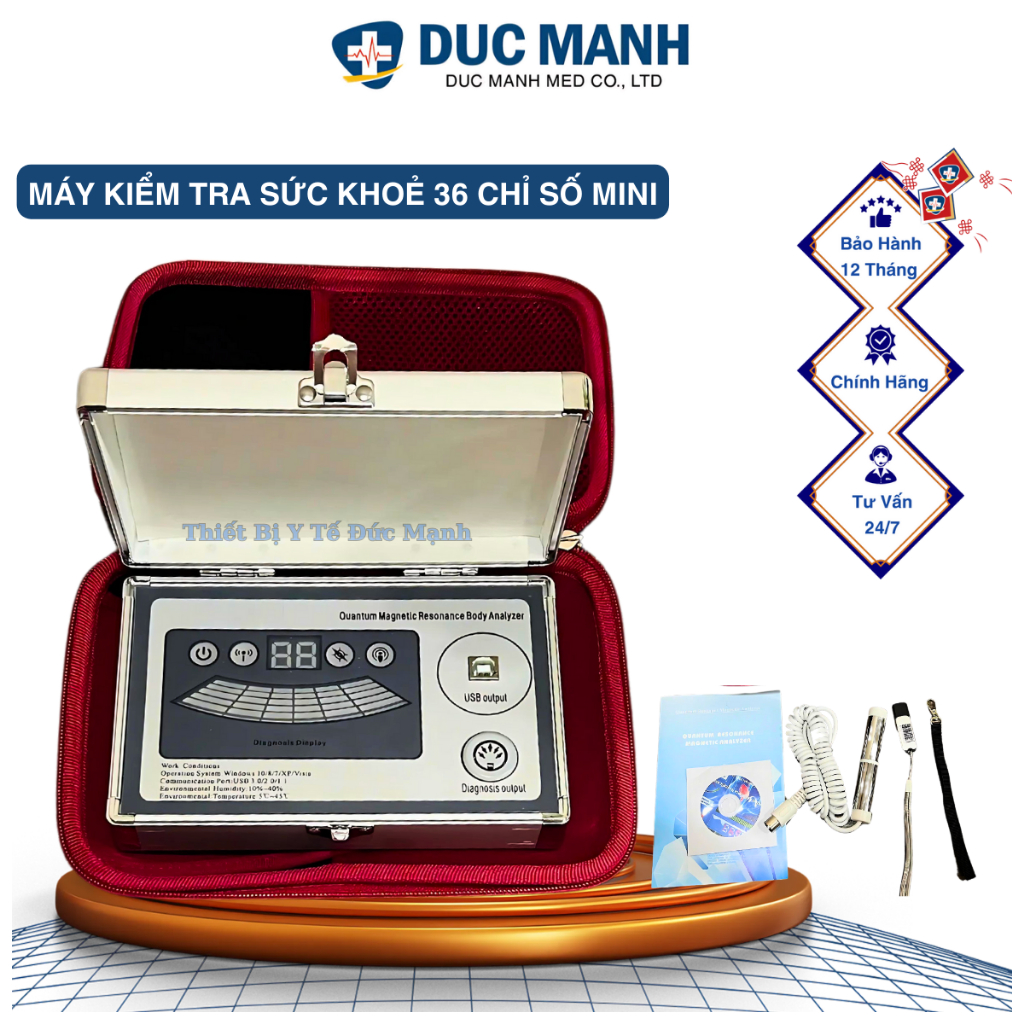 Máy kiểm tra sức khỏe lượng tử Quantum mini