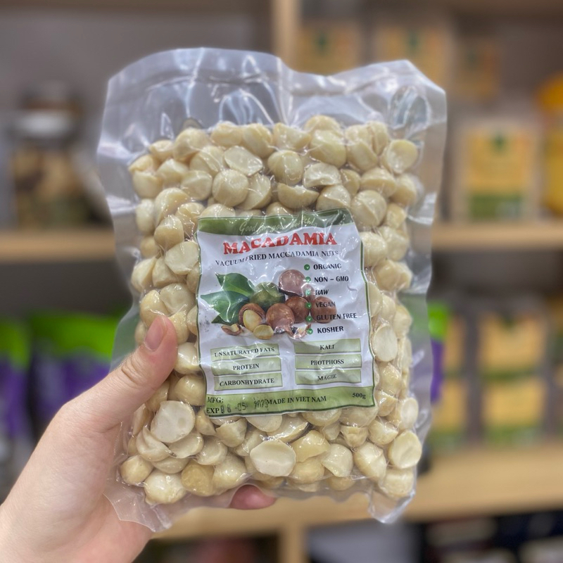 [FREESHIP] 500G NHÂN MACCA BỂ ĐÔI DAKLAK