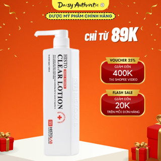 Dung Dịch Ủ Mụn Mũi Histolab Histo Clear Lotion 1200ml - Sạch bả nhờn, Thông Thoáng Lỗ Chân Lông