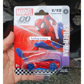 Xe mô hình tĩnh Marvel - Spider man (có hộp)