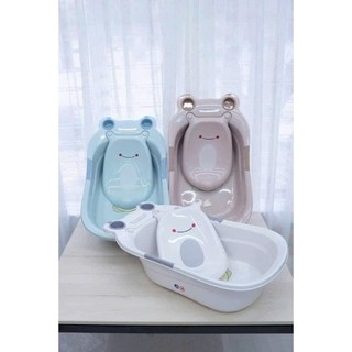 [KOL] Chậu Tắm Ếch Cao Cấp - Chậu tắm cho bé - KT 88*50*25